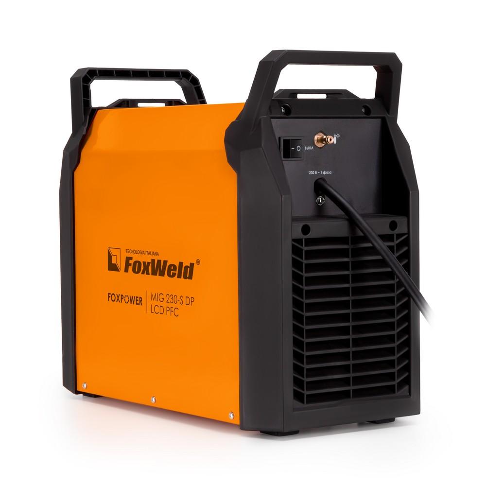 FoxWeld FOXPOWER MIG 230-S DP LCD PFC